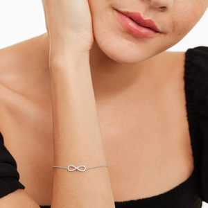 Style romantique 6 pouces Moissanite diamant Tennis Bracelet 925 Premium argent glacé Hip Hop rue mode cadeau à la mode pour elle - Product Image 4