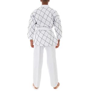 Uniformes de karaté professionnels fabriqués en grande quantité, extensibles, 100 % coton, unisexes, pour adultes, livraison rapide, faible MOQ, entraînement - Product Image 4