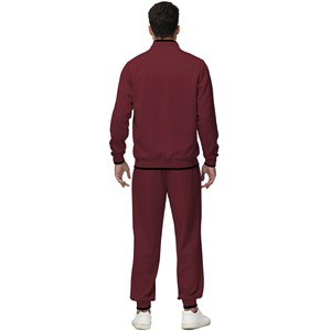 Nouveau survêtement élégant pour hommes prix de gros survêtements pour hommes vente directe d'usine survêtement pour hommes sublimé OEM ODM Service fermeture éclair - Product Image 2