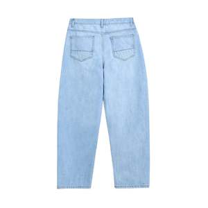 MOQ bajo Moda Casual Wear Outdoor Jeans Pantalones de alta calidad de cintura alta de gran tamaño Baggy Denim Jeans - Product Image 2