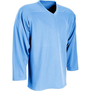 Maillot de hockey TBF-097 pour garçons Faceoff Youth 100% polyester maille respirante col en V coupe complète vêtements de hockey sur glace - Product Image 4