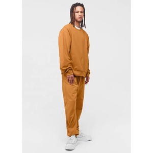 Oversized Men's & Women's Drop Shoulder Sweatshirt Custom Logo Printed Plain Polyester Crewneck Hoodie for Winter - Product Image 6