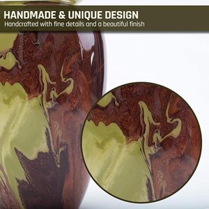 โกศทองเหลืองสำหรับขี้เถ้ามนุษย์ข้อเสนอล่าสุดสำหรับงานศพปรับแต่งโลโก้ได้ตามต้องการ - Product Image 4