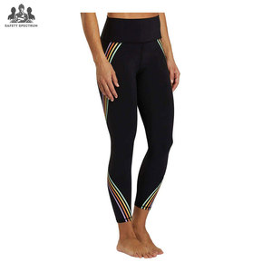 Leggings de yoga pour femmes, vêtements décontractés tendance, taille élastique de haute qualité, respirant, polyester/nylon écologique, pantalon pour - Product Image 2