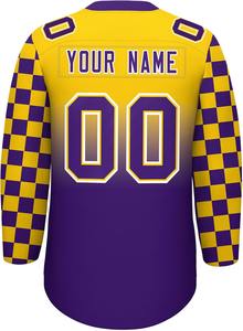 Venta al por mayor OEM tela transpirable de secado rápido Durable Pro calidad impresión totalmente sublimada personalizada Hockey sobre hielo Jersey Teamwear - Product Image 5