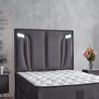 Lit Queen Size au design moderne, mobilier de maison, ensemble de chambre à coucher, lit d'hôtel, appartement, lit avec rangement, lit simple, double, queen, king, base de lit