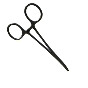 Pinzas de Bloqueo Mosquito de MEDIHEAL SURGICAL CORPORATION, 5 Pulgadas, Curvas, Mordazas Dentadas, Recubrimiento Negro, Manuales, Clase I, para Enfermeras y Médicos - Product Image 4