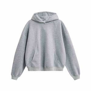 Sudadera con Capucha Gruesa de Invierno 2025, Logotipo Personalizado y Bordado, Impresión Digital, Corte Cuadrado, para Hombre - Product Image 3