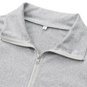 Hot Selling Women's Winter Sports <b>Tight</b> Two Piece Pants Set Breathable Plus Size Zipper Tops Slim Fit - Product Image 5