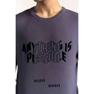 Suéter con Eslogan para Hombre 224-111-064 - Product Image 2