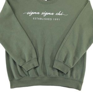 เสื้อสเวตเตอร์คอกลมสำหรับผู้ชายไซส์พิเศษออกแบบได้ตามต้องการใช้ปักลายด้วยกรดผ้ากำมะหยี่สำหรับฤดูหนาว - Product Image 6