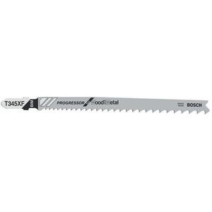 Lame de scie sauteuse Bosch T 345 XF 132 mm BIM, lot de 3, pas de denture 2,4-5 mm - Product Image 1