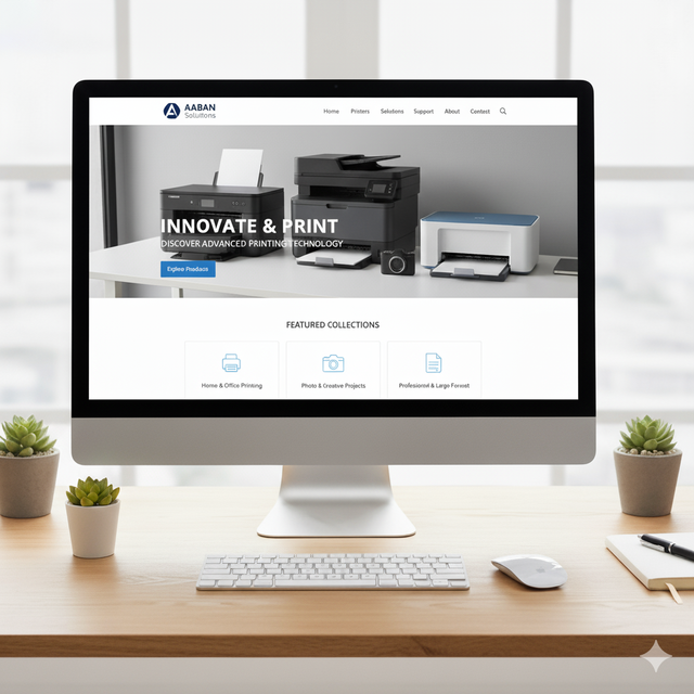 Professional Printer Store Website Design Services for MAC & for Dynamic Ecommerce Solutions in Stock