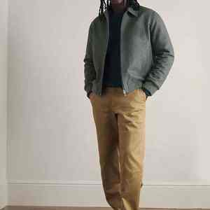 Chaqueta universitaria deportiva de otoño e invierno para hombre de poliéster con logotipo personalizado de alta calidad, cortavientos con cremallera y diseño de moda - Product Image 5