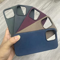 1:1 étui magnétique en tissu tissé fin d'origine officiel pour iPhone 15 Pro Max étui en sergé Finewoven pour iphone 15 Degardable