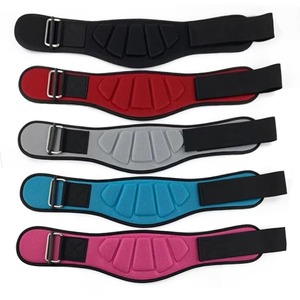<b>Foam</b> <b>Padded</b> 6 Inch Wide Weightlifting Belt Perfect for Intense Gym Training Available for Unisex Weightlifting Gym Belts . - Product Image 1