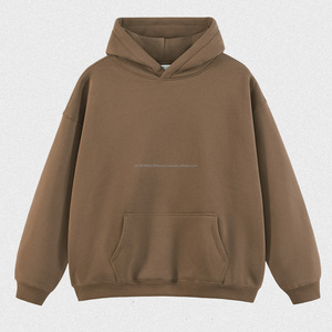 Sweat-shirt à capuche surdimensionné de haute qualité 350 g/m², poids lourd, logo personnalisé, sweat-shirt unisexe pour homme, poids lourd - Product Image 5