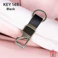 Llaveros de Cuero y Metal Personalizados Hechos a Mano de Alta Calidad, Clip de Lujo Ejecutivo con Logotipo Personalizado, Regalo de Navidad para Empresas