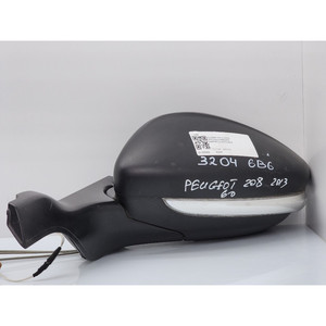 กระจกมองข้างซ้าย PEUGEOT 208 ซีรีส์ กระจกมองข้างแบบปรับมือ (12>19) - Product Image 1