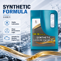 Huile moteur entièrement synthétique SINOPEC 5W-30 API SP ILSAC GF-6A pour voitures à essence modernes 4L/3,5kg