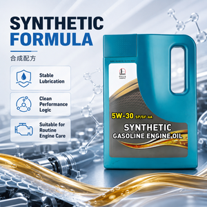 Olio Motore SINOPEC Completamente Sintetico 5W-30 API SP ILSAC GF-6A per Motori a Benzina 4L/3.5kg per Auto Moderne - Product Image 4