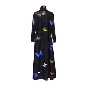 Moda all'ingrosso consegnata veloce taglia unica per tutti gli abiti da donna a farfalla pieghettati Abaya Miyake - Product Image 2