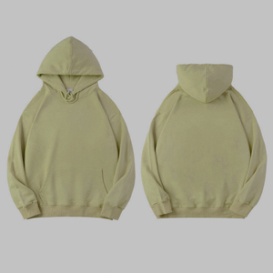 Ligero poliéster polar ropa de hombre básico elegante pulóver sudaderas con capucha para mezcla de algodón de alta calidad liso personalizado - Product Image 5