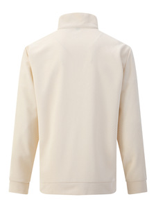 <b>Men</b> Women Solid Winter Quarter <b>Zip</b> High Quality Quick Dry Breathable <b>Sweatshirt</b> Custom Embroidery Logo OEM Service for Bulk Sale - Product Image 3