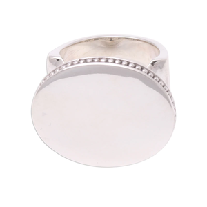 Vente en gros 925 circulaire bague de Cocktail en argent Sterling classique bijoux fins Inde mariages anniversaires - Product Image 1