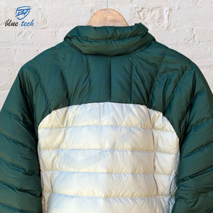 2025 Polyester Winter Custom Stand Collar High Quality Unisex Zip-Up Puffer <b>Jacket</b> with Waterproof Windproof Hooded Front Logo - Product Image 4