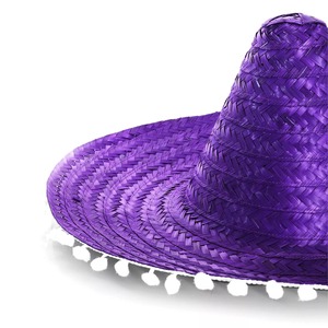 Colorful Mexican Straw <b>Hat</b> Top Selling Mexico Style Summer Beach <b>Party</b> Handwoven Raffia <b>Hats</b> - Product Image 5