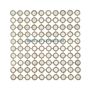 Feuilles florales concevant la meilleure qualité miroir mural suspendu moderne de grande taille motif d'aspect attrayant miroir intérieur classique pour la maison - Product Image 6