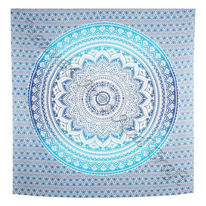 Tapiz colgante de pared con Mandala psicodélico para la playa, tapiz con impresión personalizada, bohemio, Trippy, Hippy - Product Image 5
