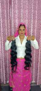 Extensiones de cabello humano natural Remy, extensiones de cabello humano natural de primera calidad, estilo de grado 100% - Product Image 3