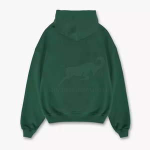 Sudadera con Capucha Premium de Corte Cuadrado, Sudadera con Capucha de Algodón Suave de Talla Grande para Hombre, Sudaderas con Capucha de Corte Cuadrado en Existencia - Product Image 2