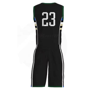 Uniforme de basket-ball de conception unique séchage rapide fabriqué au Pakistan uniforme de basket-ball léger - Product Image 2