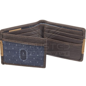 Genuine Leather Wholesale <b>Men</b> Leather <b>Wallets</b> High Quality Custom Made Leather <b>Wallet</b> Made In Pakistan - Product Image 6