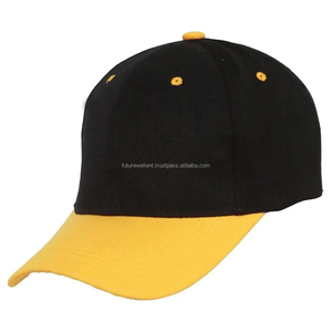 Sarga de algodón de alta calidad, Diseña tu propio sombrero de sándwich de 5 paneles en blanco, gorras de béisbol ajustadas personalizadas para ciclismo - Product Image 5