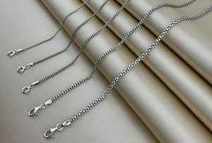 โซ่ไบแซนไทน์สีเงินสเตอร์ลิง925สำหรับผู้ชายและผู้หญิงงานแฮนด์เมดดีไซน์คลาสสิกอินเทรนด์ปรับขนาดได้ - Product Image 2