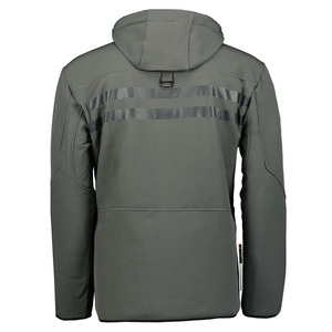 Puños elásticos Premium ajustable con capucha Softshell invierno prendas de vestir chaqueta para hombres clásico transpirable impermeable chaqueta para hombre - Product Image 3
