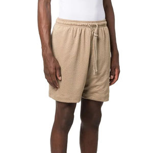 Short de sport en maille monocouche avec logo personnalisé pour hommes, taille élastique, survêtement de basket-ball, vêtements athlétiques, shorts de sport pour la course à pied - Product Image 2