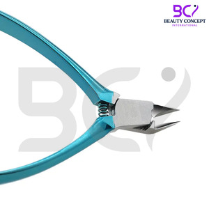 Pinzas para cutículas de acero inoxidable, precio al por mayor, hoja curva extremadamente afilada para un fácil agarre, cuidado de las uñas, producto personalizado - Product Image 3