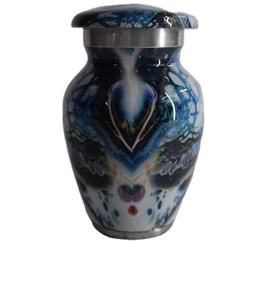 <b>Small</b> <b>Urn</b> <b>for</b> <b>Human</b> <b>Ashes</b> - Handcrafted Mini Cremation <b>Urns</b> <b>for</b> <b>Ashes</b> - Perfect <b>Urn</b> <b>for</b> Men & Women (Multicolor <b>Small</b>) - Product Image 1