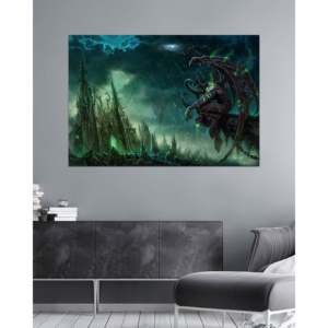 Affiche d'anime World of Warcraft Illidan Stormrage Personnage emblématique de Warcraft - Product Image 3