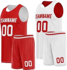 Custom Reversible Basketball Uniform Set-Jersey & <b>Shorts</b> for Youth Men <b>Women</b> with Personalized Logo Name Number - Product Image 6