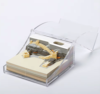 Bloc-notes promotionnel 3D personnalisé, fait main, découpé sur mesure, calendrier en papier tendance, multi-occasions, pour le bureau
