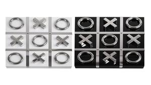 Moderno minimalista y metálico es un Tic Tac Toe profesional diseñado para espacios modernos y elegantes - Product Image 2