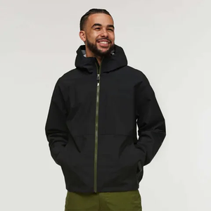 Veste de pluie légère et imperméable pour hommes pour l'extérieur, la randonnée, le golf, la course à pied, pull compressible, rangement pliable, style formel - Product Image 6