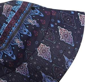 หมวกทรงถังทรงกลมสไตล์แฟชั่นสำหรับฤดูร้อนกลางแจ้งหมวกลำลองปรับแต่งได้ทุกเพศดีไซน์ปักพิมพ์ลายล่าสุด - Product Image 5