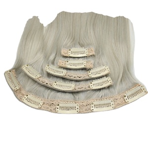 Clip in Bouncy Wavy Extensions de Big G Hair in Vietnam Paquets de cheveux Pas d'enchevêtrement sans perte - Product Image 3